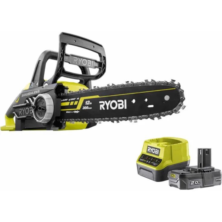 Ryobi Akku-Kettensäge ONE+ 18 V mit Akku + Ladegerät OCS1830 - RYOBI