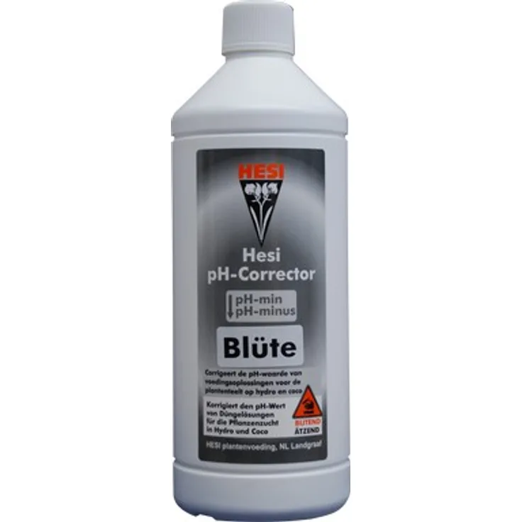 Hesi pH-Corrector pH-minus Blüte 1 Liter 1L Düngemittel