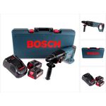 Bosch Professional GBH 18V-26 D Akku Bohrhammer 18V 2,5J SDS-Plus im Koffer + 2x 5,0Ah Akku + Ladegerät