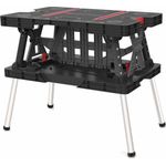 Curver Arbeitstisch Klappbar Schwarz