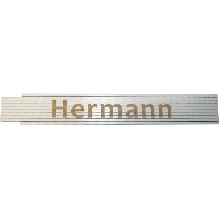 Zollstock Hermann'' ''2 m, weiß''''