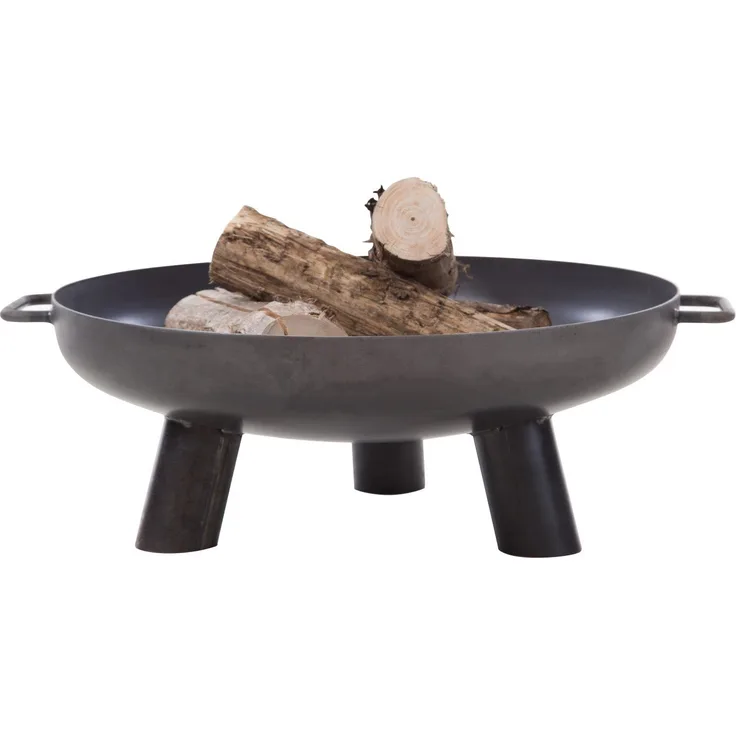 RedFire Salo - metal Fire pit 80 cm, industrial look, 80x80x24 cm, 81020