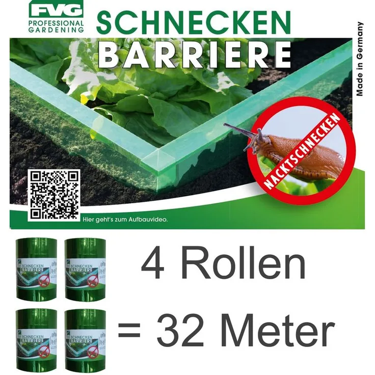 32m Schnecken Abwehr Schnecken-schutz Schneckensperre Schnecke Barriere Salat Schneckenzaun