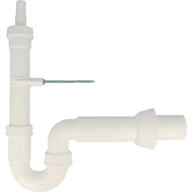 Geräte Siphon Sifon Geruchsverschluß mit Wandanschluss Ø 50 mm