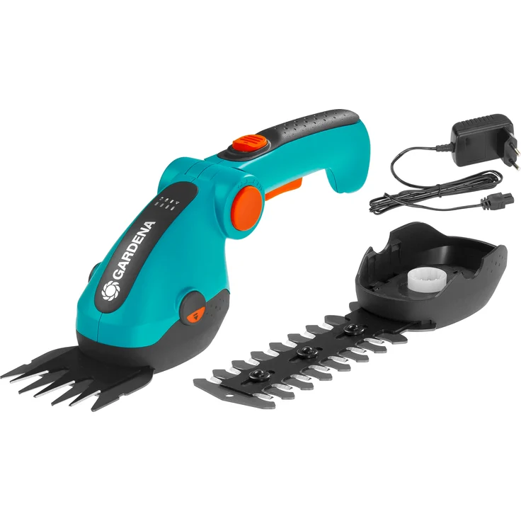 GARDENA Set Akku-Gras- und Strauchschere ComfortCut Li Grasschere mit Komfortgriff für präzisen, komfortablen Rasenkanten- und Formschnitt 9857-20 – Bild 2