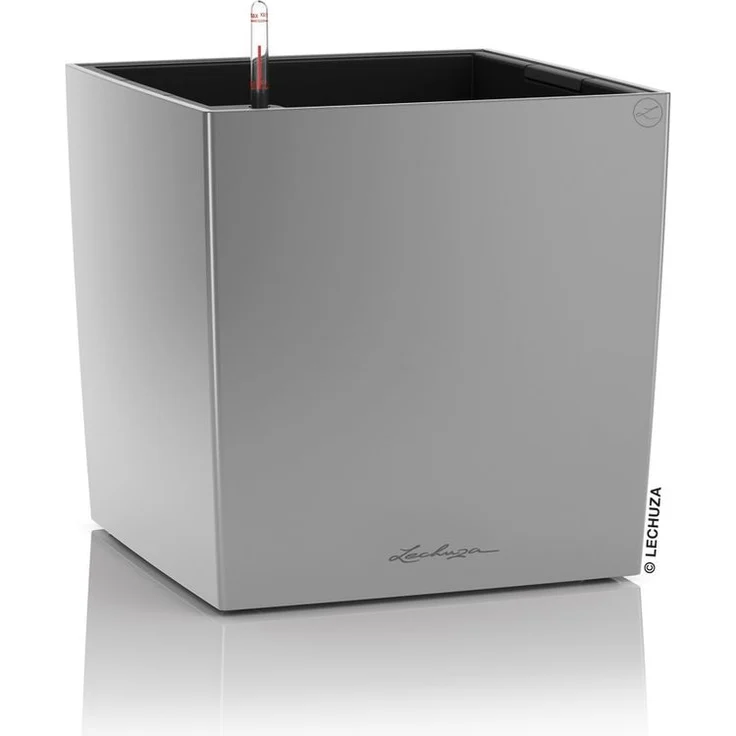 CUBE 30, All-in-One, Silber metallic - Lechuza – Bild 1