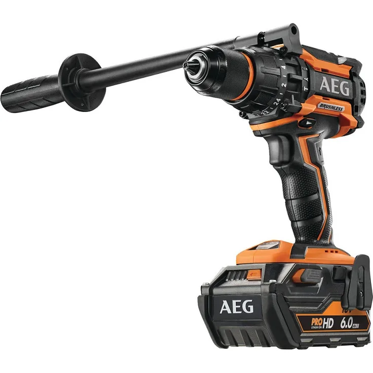 AEG Elektrowerkzeuge Bürstenloser Akku-Kompakt-Schlagbohrschrauber 135 Nm BSB18BL LI-602C - 4935464100