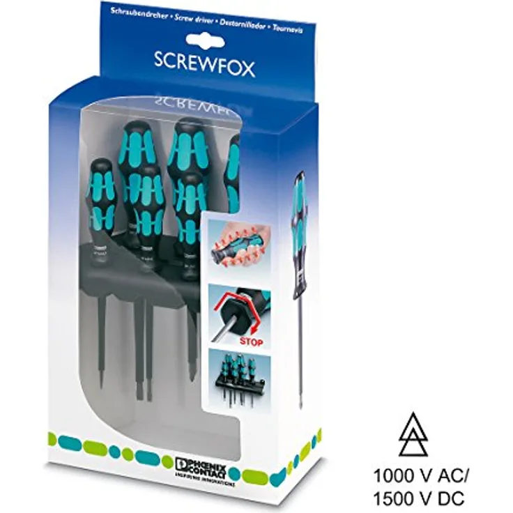 PHOENIX CONTACT Schraubendreher-Set SF-SL-PZ Set VDE, 1212540