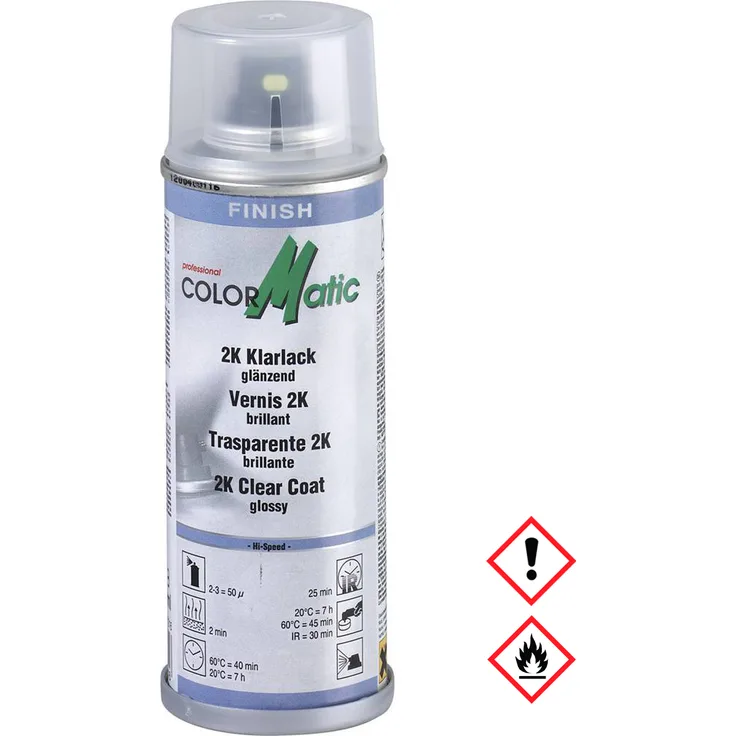 Motip Dupli - Colormatic 1K Klarlack matt UV Beständig schnell trocknend 400ml - transparent
