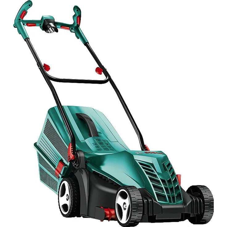 Bosch Rasenmäher ARM 34, Grasfangbox, Karton - 1300 W, Schnitthöhe 20-70 mm, Schnittbreite 34 cm, 11 kg - 0 600 8A6 101 – Bild 2