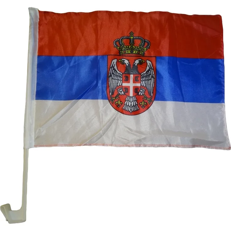 Autoflagge Serbien 30 x 40 cm Auto Flagge Fahne Autofahne Fensterflagge Fanfahne