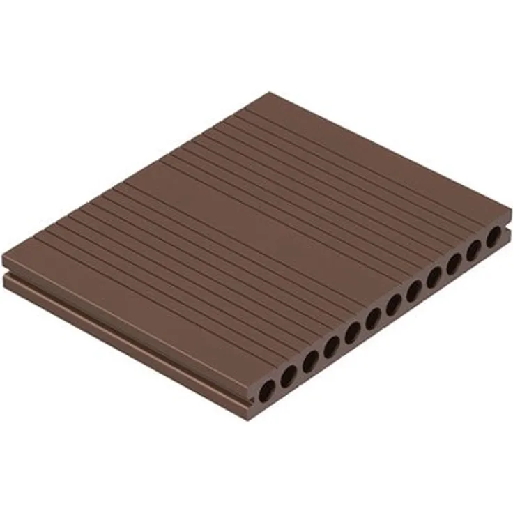 Osmo BPC Terrassendiele Multi-Deck Hohlkammer Dunkelbraun 2,5 x 24,5 x 400 cm 4006850736775