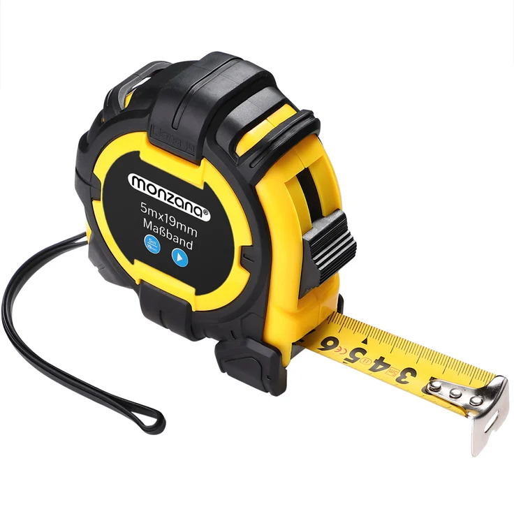 Maßband 3m 5m 7,5m 10m Bandmaß Rollmaßband Messband Rollmeter Rollband monzana® 5m – Bild 1