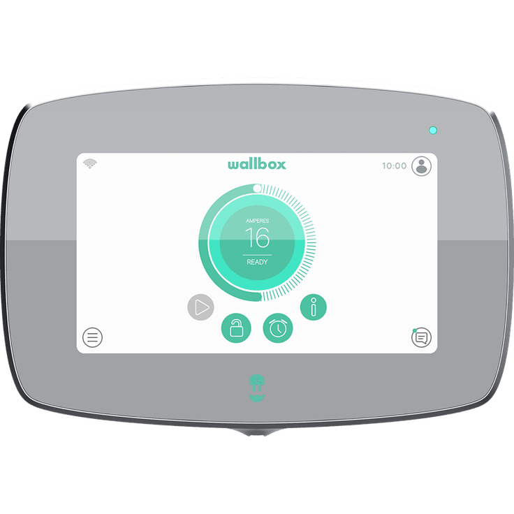WALLBOX Commander 2 22KW Stationäre Ladestation für Elektrofahrzeuge, Weiß