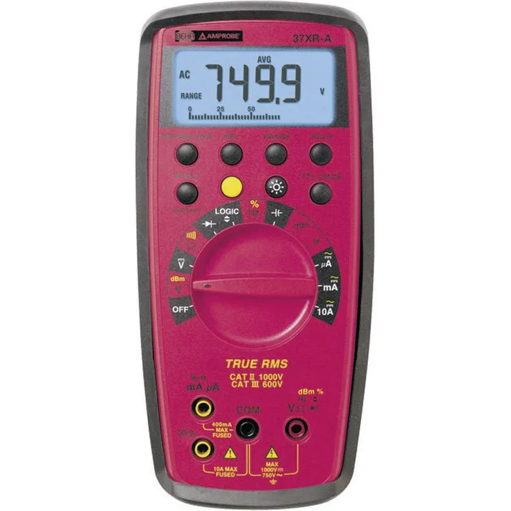 Beha Amprobe 37XR-A-D Hand-Multimeter digital CAT II 1000 V, CAT III 600V Anzeige Counts: 9999