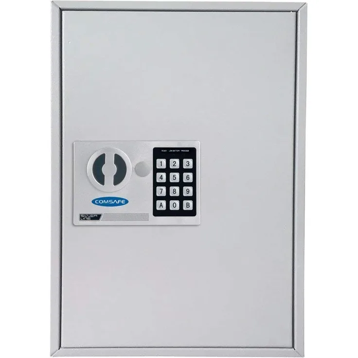 Rottner Schlüsselschrank S 64 EL, Elektronikschloss, Schlüsselkasten, Schlüsselschrank, Wandmontage, Schlüsselanhänger