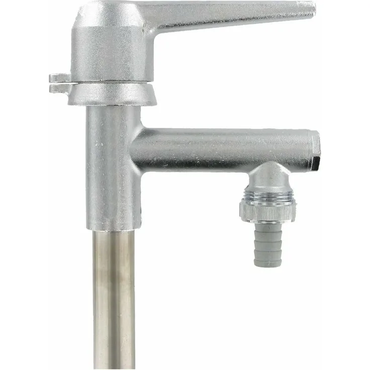 Averde - Frostsicherer, rostfreier Wasserhahn - Standventil - Gartenhydrant, Bedienhebel abschließbar