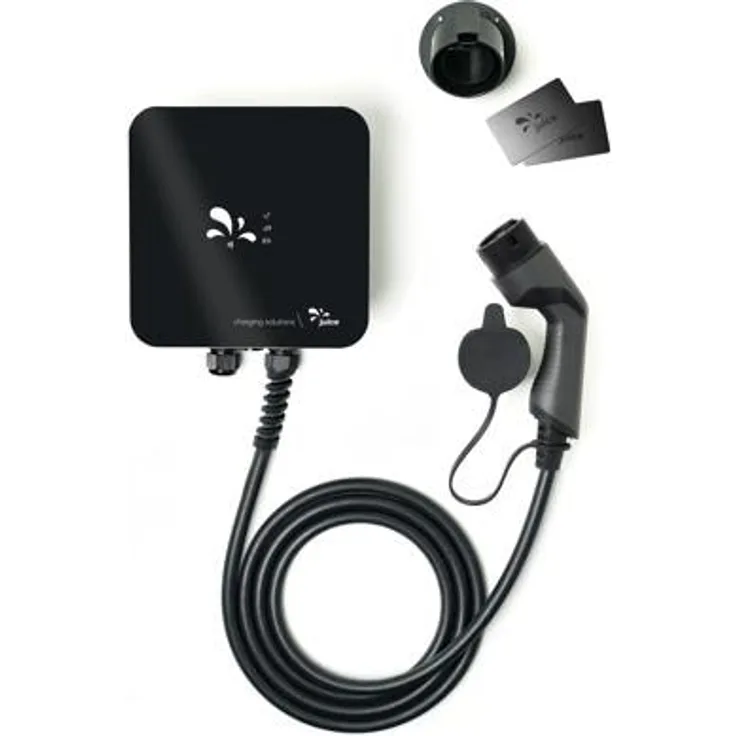 JUICE CHARGER me Wallbox (bis 11 kW) mit 5 m Typ 2-Ladekabel