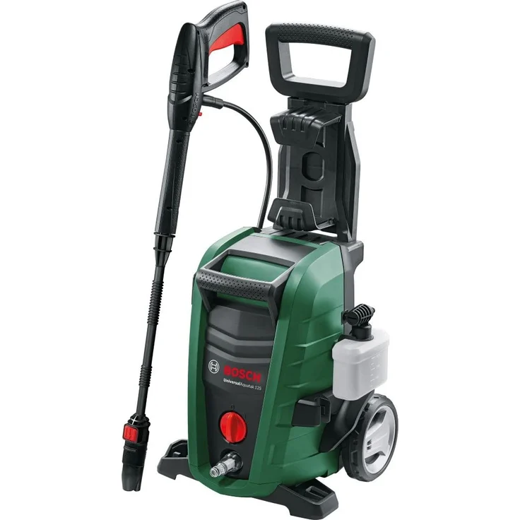 Bosch DIY UniversalAquatak 125 Hochdruckreiniger 3-in-1-Düse, Schaumdüse, transparenter Wasserfilter, Hochdruckpistole, 5 m Schlauch, 5 m Kabel, 1500 Watt, Druck: 125 bar, max. Fördermenge: 360 l-h – Bild 1
