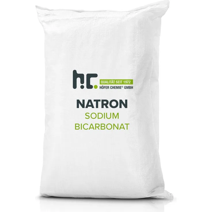 Höfer Chemie GmbH 2 x 25 kg Natron Natriumhydrogencarbonat in Lebensmittelqualität