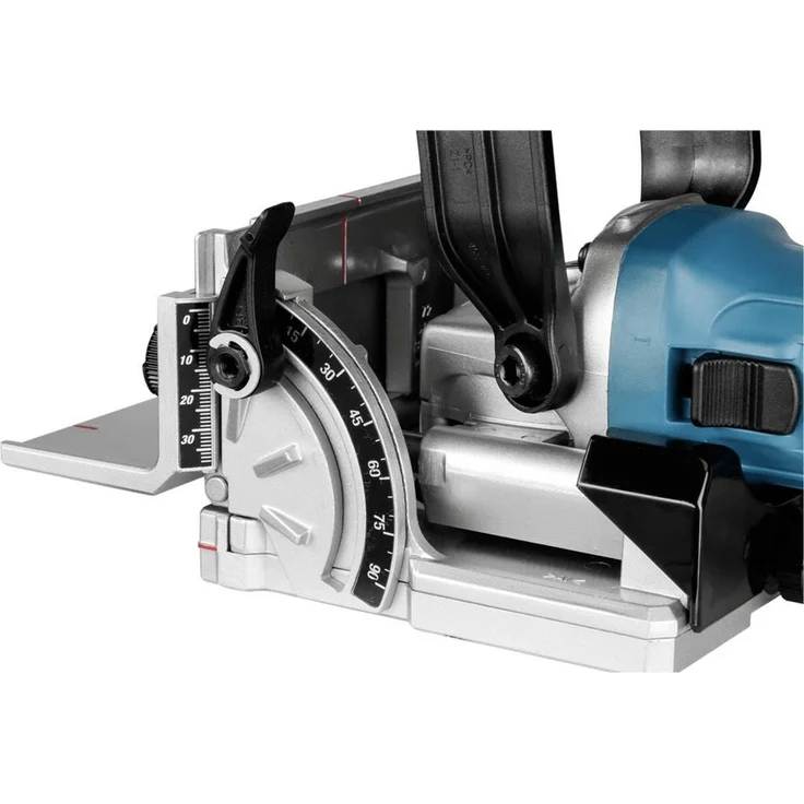 Makita PJ7000J Nutfräse 701 W, Schwarz, Blau, 14 x 310 mm, 100 mm Scheibendurchmesser, 11.000 Leerlaufdrehzahl, 2,5 kg – Bild 2