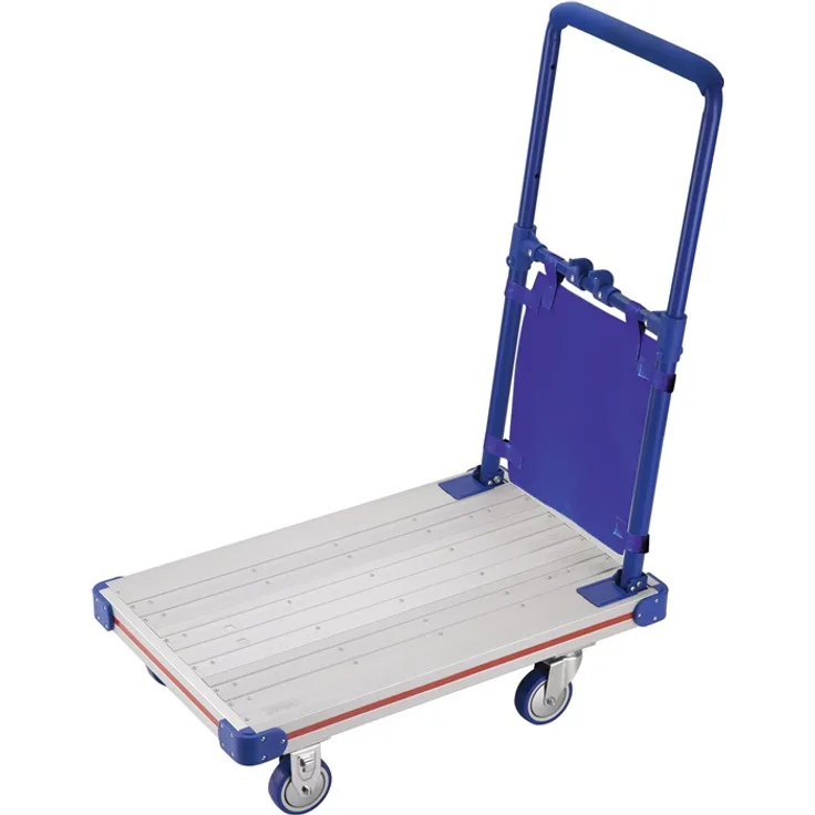 Plattformwagen Ladeflächen L705xB440mm STA Trgf.200kg Räder u.Bügel klappbar