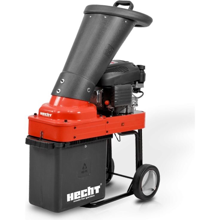 Hecht 6173 BenzinHäcksler 4TaktMotor Hubraum 173 ccm Aststärke 36 mm Auffangbox 30 l