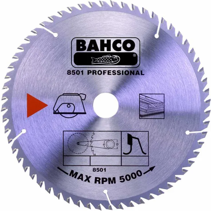 Bahco 8501-7F BH8501-7F Kreissägeblatt 160mm mit 30 Zähnen für Holz