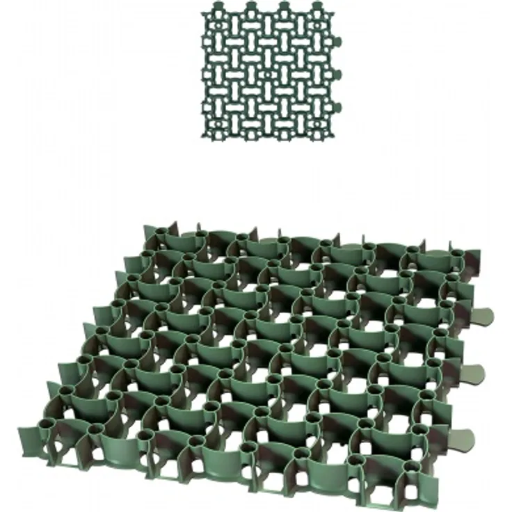 Rasengitter Paddockplatte 50x50 cm Reitplatzmatten Rasenmatten Rasenwaben Kiesgitter Parkplatzrasen
