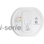 Ei Electronics Professional i-serie Kohlenmonoxidwarnmelder mit fest eingebauter -Lithiumbatterie, funkvernetzbar mit Funkmodul Ei200MRF, weiß, Ei208iW - 3XD