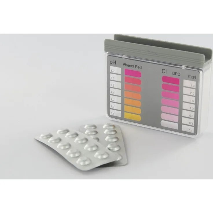 Steinbach Wassertester Testkit, für pH-Wert und freies Chlor, je 2 x 10 Stück Tabletten, 079000