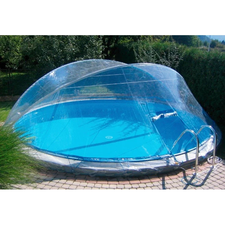 KWAD Poolüberdachung Cabrio Dome,xH: 370x145 cm