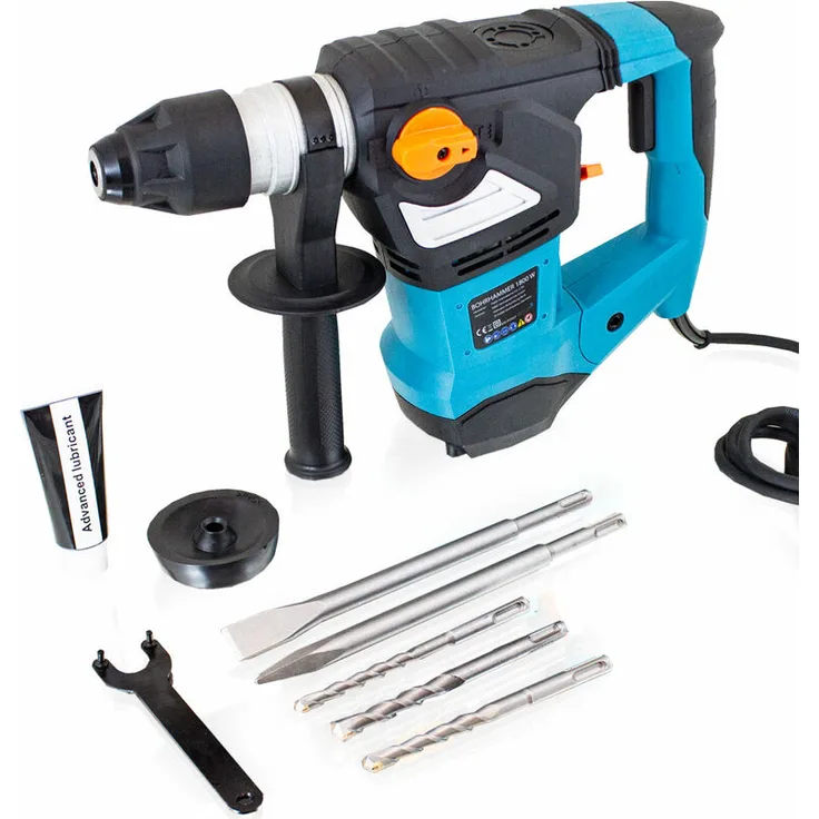 BITUXX 1800W Schlagbohrmaschine Bohrhammer Schlagbohrer Meißelhammer SDS+