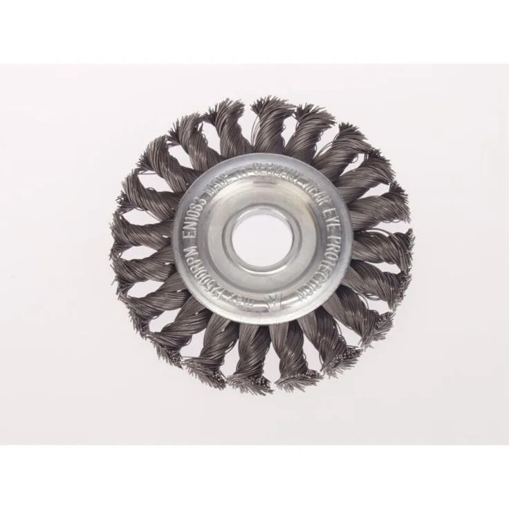 Lessmann Zopf-Rundbürsten Drm 115 x 14 mm 20 Z Stahldraht STH glatt 0,50 mm Bohrung 22,2 mm (472211) - Preisvergleich