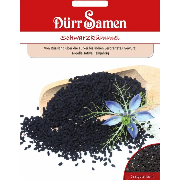 DÜRR-SAMEN Schwarzkümmel Kümmelsamen 