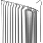 Heringe Erdnagel Ø 3,5mm Stahl verzinkt Bodenanker 150er Set