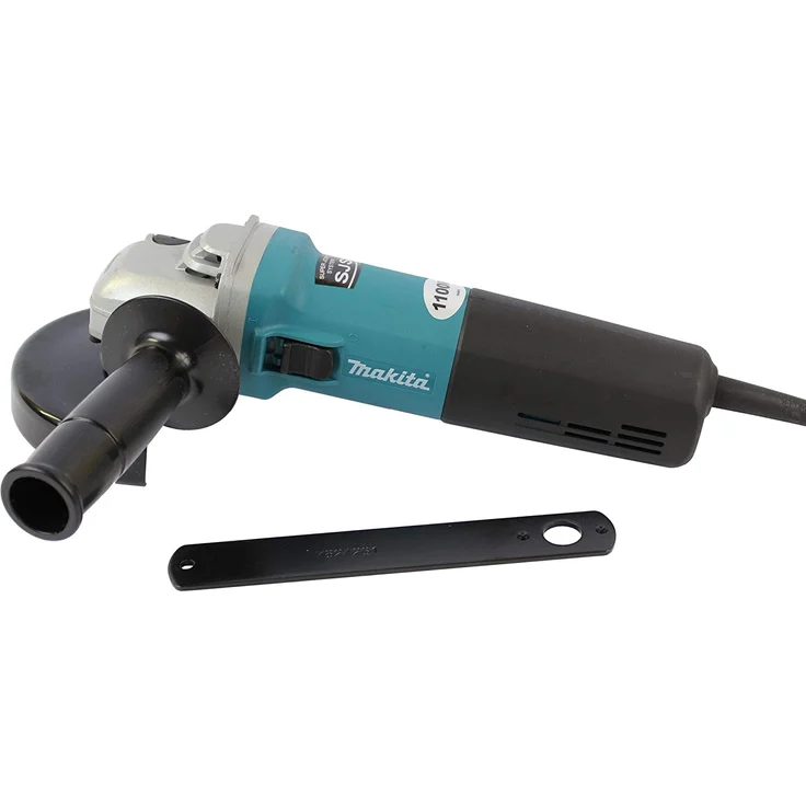 Makita 9565HRZ Winkelschleifer 125 mm 1100 W, 88 V ohne Scheibe mit Spindelarretierung – Bild 3