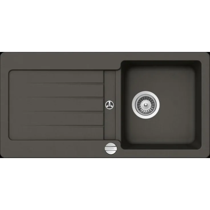 Schock TYPD100SAGAS Typos D-100S, Auflage in Asphalt Spüle, Küchenspüle, Küchenzubehör