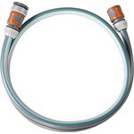 GARDENA Anschlussgarnitur Classic 13 mm (1-2 Zoll), 1.5 m: Schlauchadapter zum Anschluss des Schlauchwagens, Schlauch mit Systemteilen, 22 bar (18011-20)