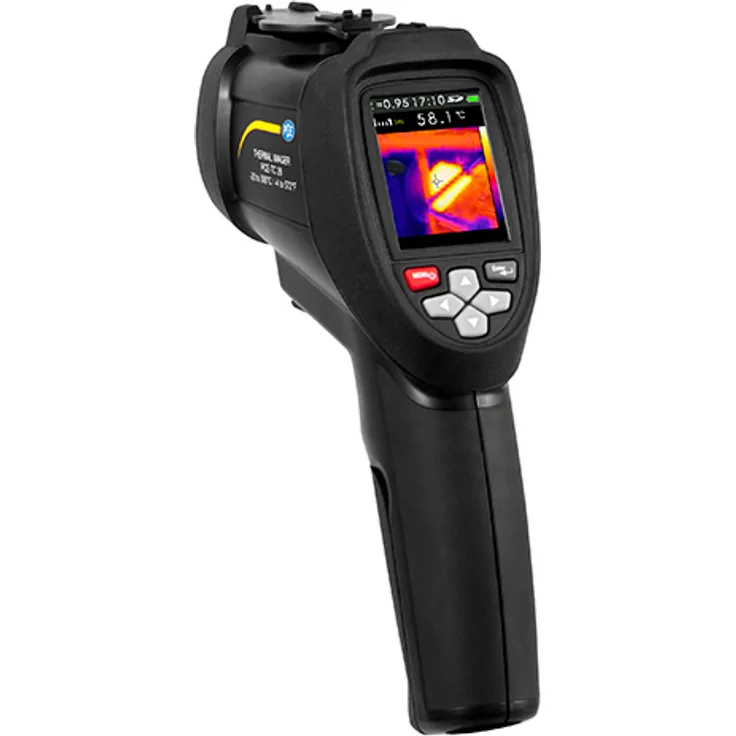 PCE Instruments Infrarotthermometer PCE-TC 28 integrierte Farbkamera MicroSD Kartenslot