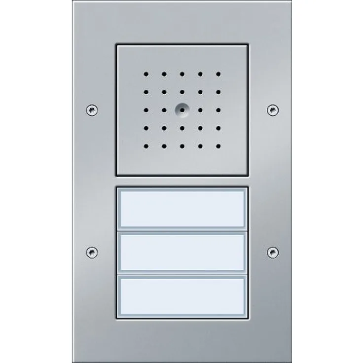 Gira 126765 Türstation AP 3-fach Farbe Alu