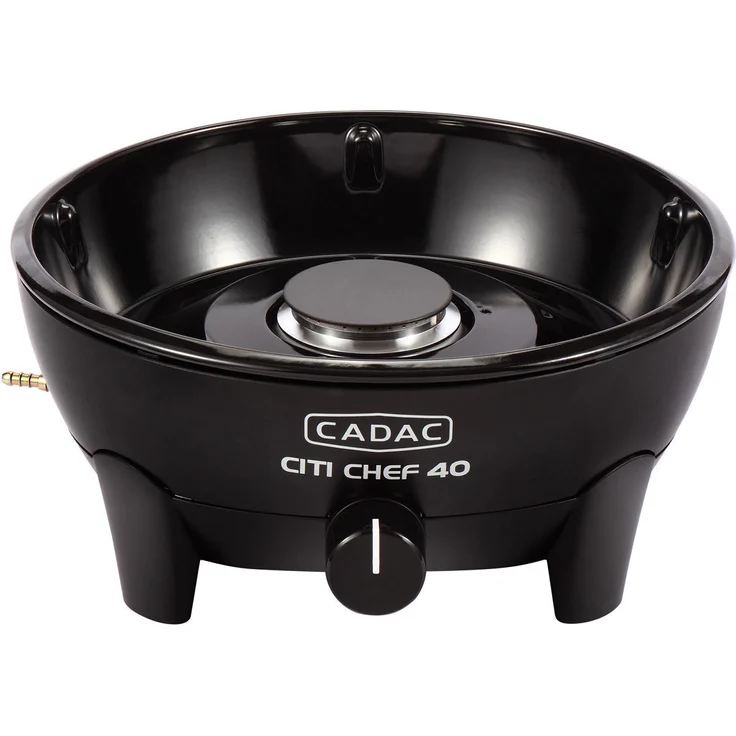 Cadac Citi Chef 40 Black, 30mbar Tragbarer Gasgrill 5610-20-04-EF, Maße 33 x 42,2 x 42,2 cm – Bild 3
