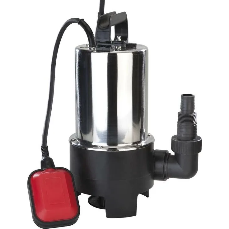 Westfalia Wasserwelten Schmutzwasser-Tauchpumpe, 550 Watt, Edelstahl