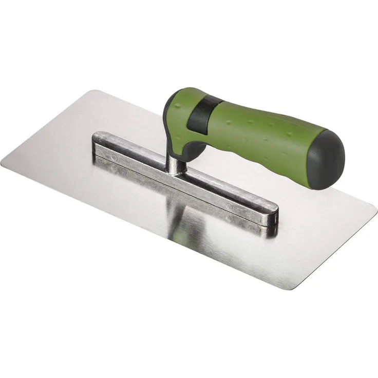 Venezianer Glättekelle PLUS Edelstahl 2K Comfort Griff 24 x 11cm - Colorus