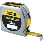 Stanley Powerlock Bandmaß 5m mit Sichtfenster