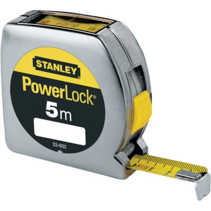 Stanley Powerlock Bandmaß 5m mit Sichtfenster – Bild 1