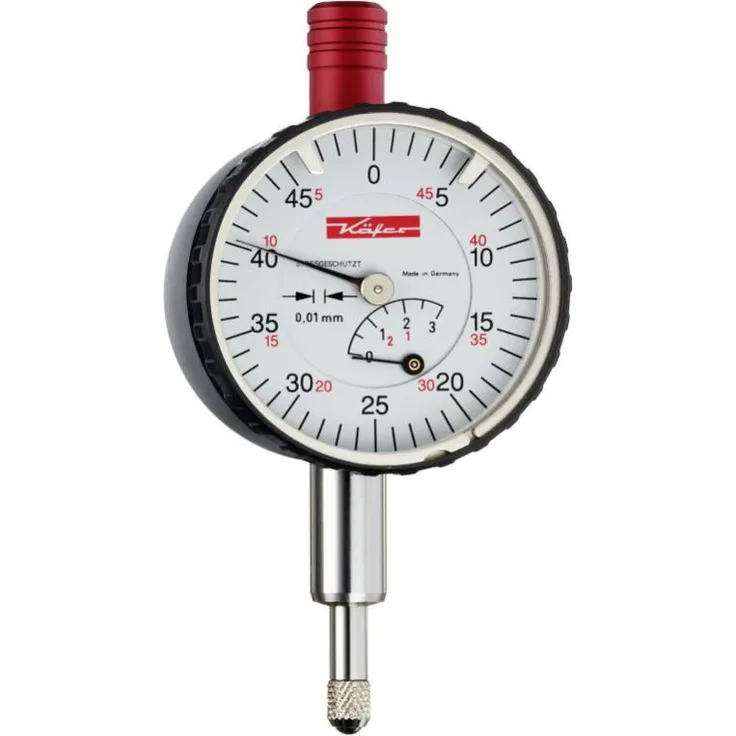 Käfer Kleinmessuhr 0,01mm - 3mm - 40mm - Stoßschutz - IS O 463 - DIN 878 10002 (10002)