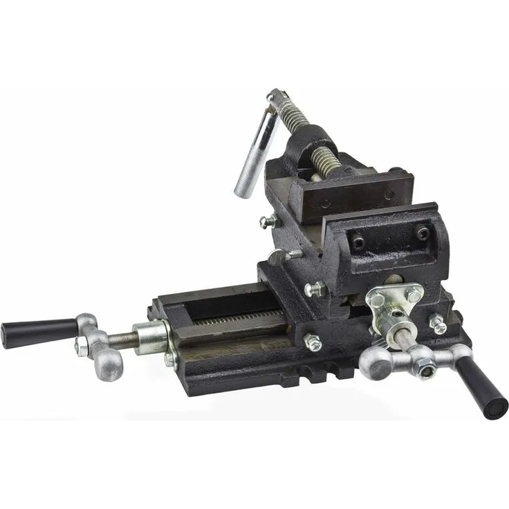 2-Achsen Maschinenschraubstock Schraubstock Kreuztisch 150 mm Backenbreite