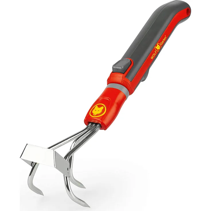 WOLF-Garten Jätegrubber LB-M -ZM 015, multi-star Handgrubber, rot-gelb, 7cm,