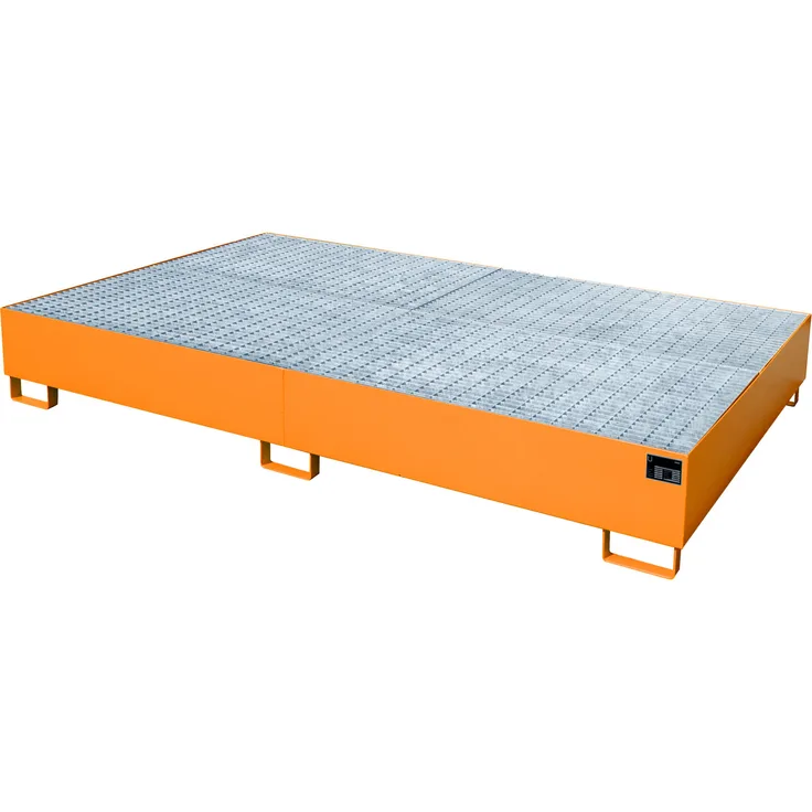 Bauer Auffangwanne AW 1000-10F, lackiert, Gelborange